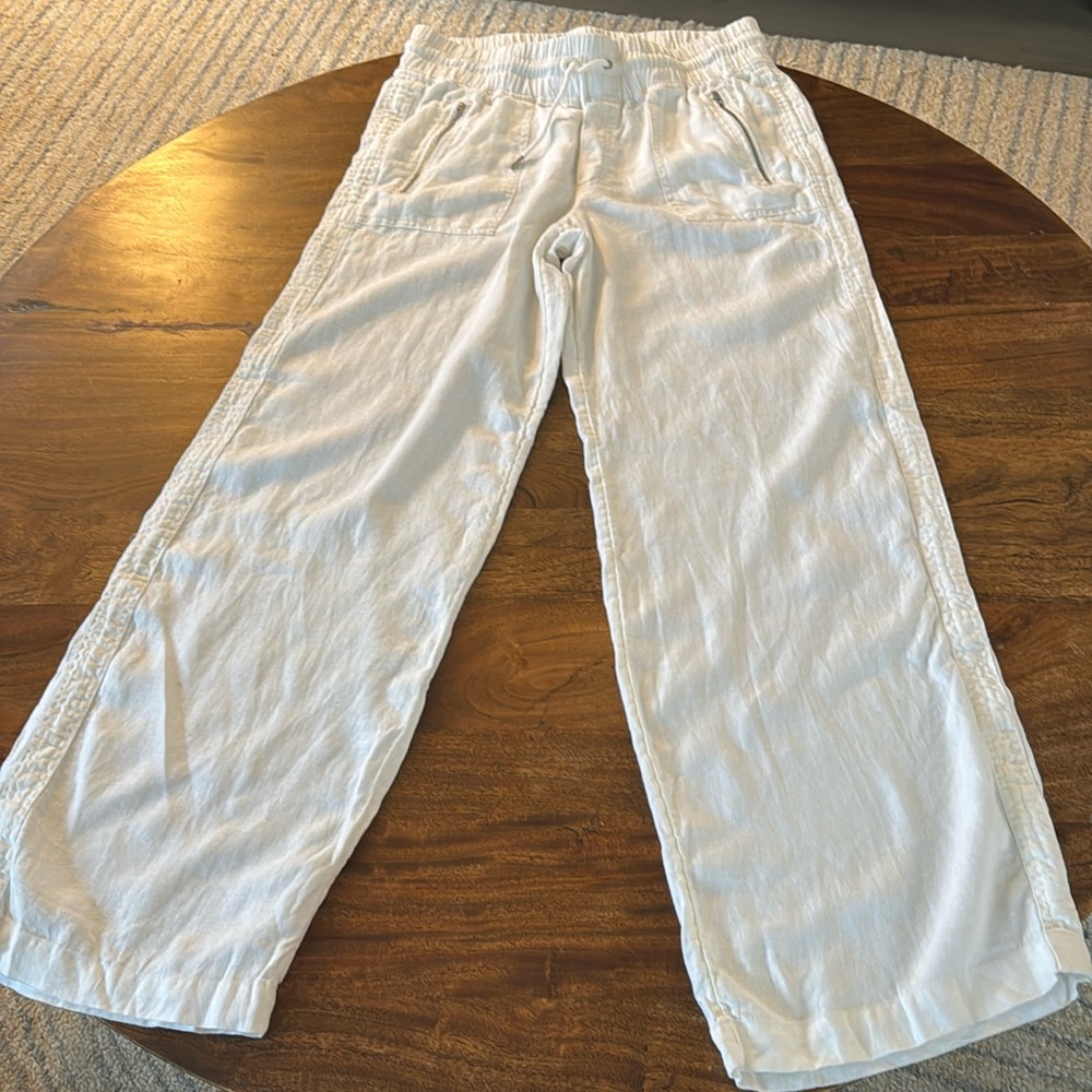 Wide leg Athleta Linen Pants size 12L